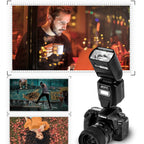 Triopo TR-666 2000mAh 2.4G Wireless Dual TTL Mode Flash Speedlite for Canon / Nikon DSLR Cameras, TR-666