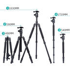 TRIOPO Oubao A-608S  Adjustable Portable  Aluminum Alloy Tripod with Ball Head for SLR Camera, -608S