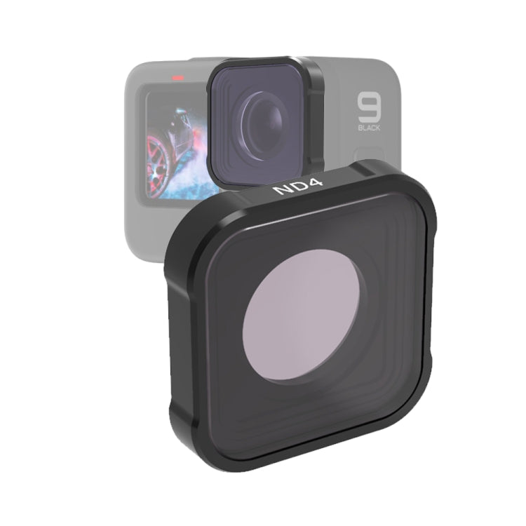 JSR KB Series ND4 Lens Filter for GoPro HERO13 Black /12 Black /11 Black /10 Black /9 Black, ND4