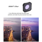 JSR KB Series STAR+MCUV+NIGHT+Diving Red+Diving Pink+ND8+ND16+ND32 Lens Filter for GoPro HERO13 Black /12 Black /11 Black /10 Black /9 Black, 8-in-1