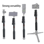 BEXIN P-264L Portable Outdoor Photography Camera Aluminum Alloy Hand-held Lamp Stand Monopod, P-264L