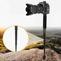 BEXIN P256A Portable Travel Outdoor DSLR Camera Aluminum Alloy Monopod Holder, P256A