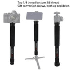 BEXIN P256A Portable Travel Outdoor DSLR Camera Aluminum Alloy Monopod Holder, P256A