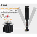 BEXIN P308D Portable Travel Outdoor DSLR Camera Aluminum Alloy Monopod Holder, P308D