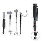 BEXIN P308A Portable Travel Outdoor DSLR Camera Aluminum Alloy Monopod Holder, P308A
