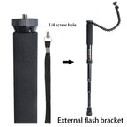 BEXIN P308A Portable Travel Outdoor DSLR Camera Aluminum Alloy Monopod Holder, P308A