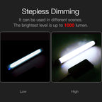 LUXCeO P7RGB Colorful Photo LED Stick Video Light APP Control Adjustable Color Temperature Waterproof Handheld LED Fill Light with Remote Control, P7RGB