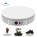 30cm Electric Rotating Turntable Display Stand Video Shooting Props Turntable for Photography, Load: 100kg, US Plug, 30cm, US Plug