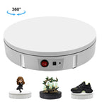 30cm Electric Rotating Turntable Display Stand Video Shooting Props Turntable for Photography, Load: 100kg, US Plug, 30cm, US Plug