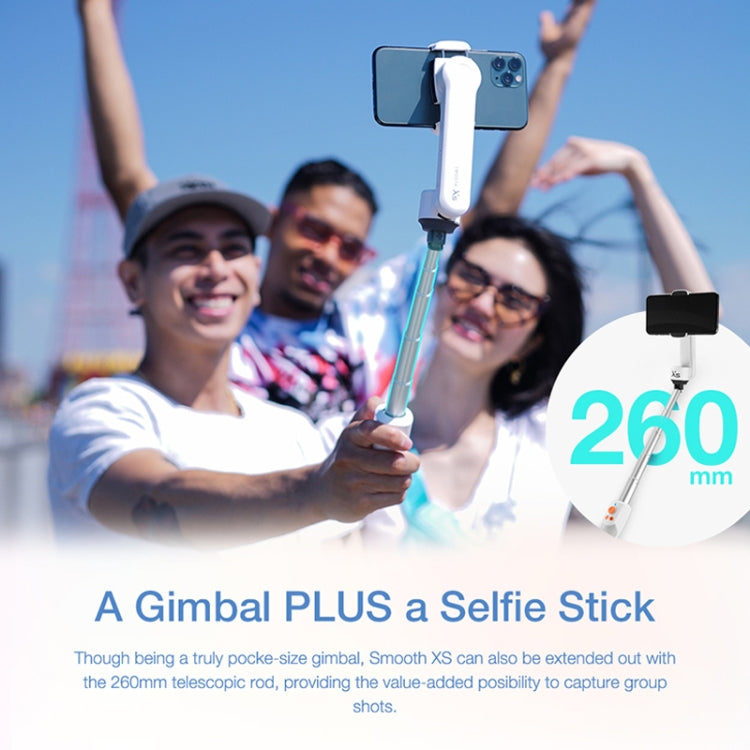 ZHIYUN YSZY018 Smooth-XS Handheld Gimbal Stabilizer Selfie Stick for Smart Phone, Load: 200g, Smooth-XS(Pink)