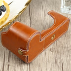 1/4 inch Thread PU Leather Camera Half Case Base for FUJIFILM X-S10, For FUJIFILM X-S10, Fr FUJIFILM X-S10