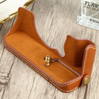 1/4 inch Thread PU Leather Camera Half Case Base for FUJIFILM XT200, For FUJIFILM XT200