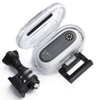 30m Underwater Waterproof Housing Protective Case for Insta360 GO 2, with Base Adapter & Screw, For Insta360 GO 2