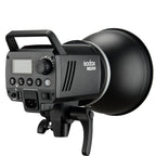 Godox MS300 Studio Flash Light 300Ws Bowens Mount Studio Speedlight with Cover, MS300
