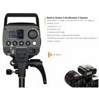 Godox MS300 Studio Flash Light 300Ws Bowens Mount Studio Speedlight with Cover, MS300