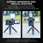 YELANGU CL12 Camera Expansion Board Base L Plate for Sony ZV-1, CL12 for Sony ZV-1