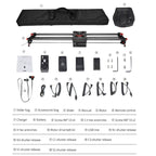 YELANGU L80TC 80cm Electrical Slide Rail Track with 2.4GHz Remote Control for SLR Cameras / Video Cameras, L80TC 80cm