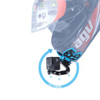 Butterfly Helmet Mount Adapter for GoPro, Insta360, DJI and Other Action Cameras, Butterfly Helmet Mount