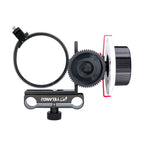 YELANGU F0 Camera Follow Focus with Gear Ring Belt for Canon / Nikon / Video Cameras / DSLR Cameras, F0 (Red), F0 (Orange), F0 (Blue)