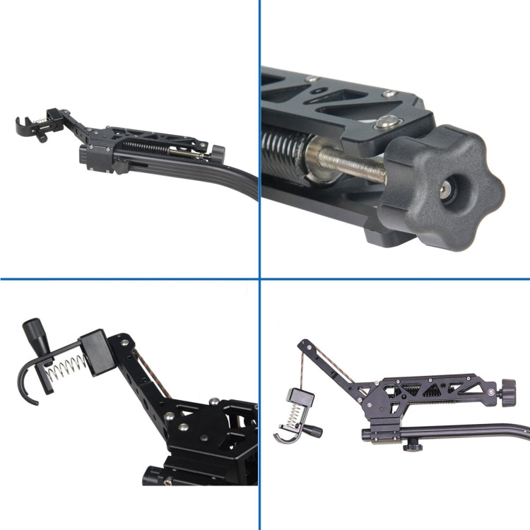 YELANGU B100 Stabilizer Vest Camera Support System with Damping Head for DSLR & DV Cameras, Load: 3-10kg, With Damping Head, Load: 3-10kg
