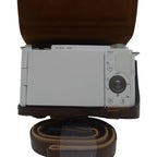 Full Body Camera PU Leather Case Bag for Sony ZV-E10, For Sony ZV-E10
