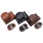 Full Body Camera PU Leather Case Bag for Sony ZV-E10, For Sony ZV-E10