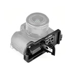 YELANGU CL13 Camera Expansion Board Base L Plate for Canon EOS M50, CL13 for Canon EOS M50