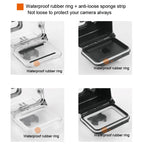 45m Waterproof Housing Protective Case + Touch Screen Back Cover for GoPro NEW HERO /HERO6 /5, with Buckle Basic Mount & Screw & (Purple, Red, Pink) Filters, No Need to Remove Lens, Touch Screen + Filters (Transparent), Touch Screen + Filters (Black)