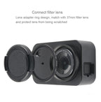 Housing Shell Aluminum Alloy Protective Cage with 37mm Filter Lens & Lens Cap & Screw for Xiaomi Mijia Small Camera