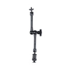 11 inch Adjustable Friction Articulating Magic Arm + Large Claws Clips with Phone Clamp, 11 inch Magic Arm + Claws Clips with Phone Clamp