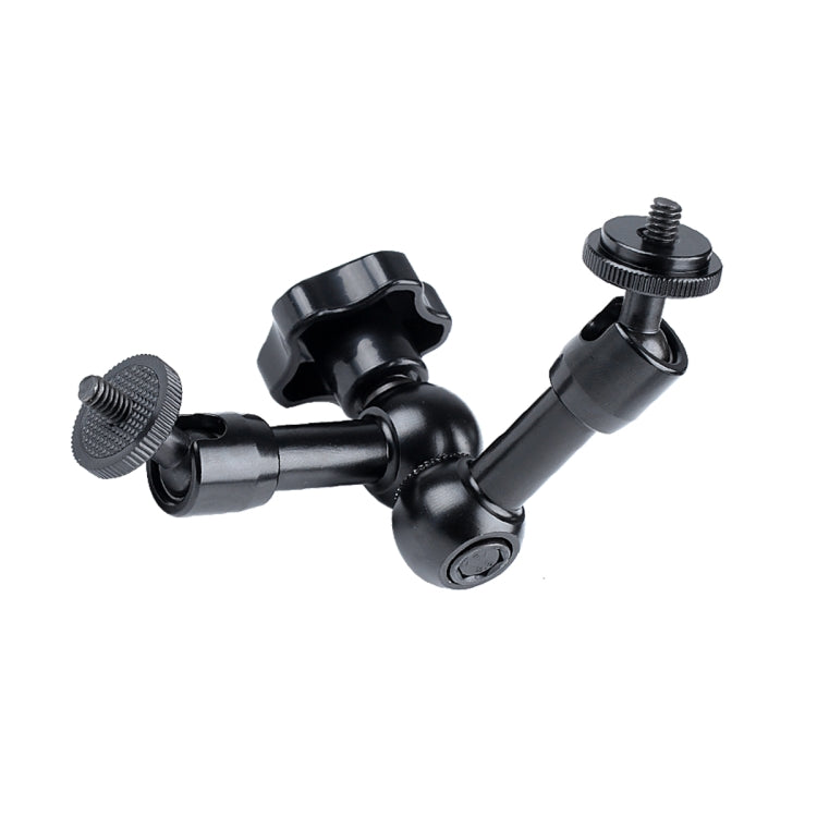 7 inch Adjustable Friction Articulating Magic Arm + Large Claws Clips, 7 inch Magic Arm + Claws Clips