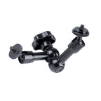 7 inch Adjustable Friction Articulating Magic Arm + Large Claws Clips with Phone Clamp, 7 inch Magic Arm + Claws Clips with Phone Clamp
