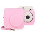 Retro Full Body PU Leather Case Camera  Bag with Strap for FUJIFILM instax mini 7+, For FUJIFILM Instax Mini 7+