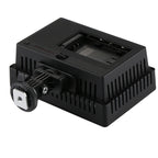 HD-160 White Light LED Video Light on-Camera Photography Lighting Fill Light for Canon, Nikon, DSLR Camera with 3 Filter Plates, HD-160