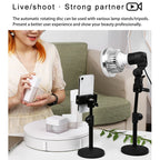 22cm Electric Rotating Display Stand Video Shooting Props Turntable, Load: 50kg, UK Plug, 22cm, UK Plug