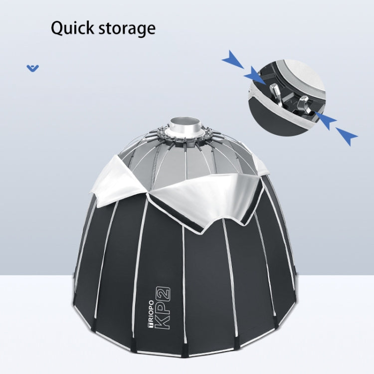 TRIOPO KP2-70 70cm Speedlite Flash Deep Parabolic Softbox Bowens Mount Diffuser, KP2-70