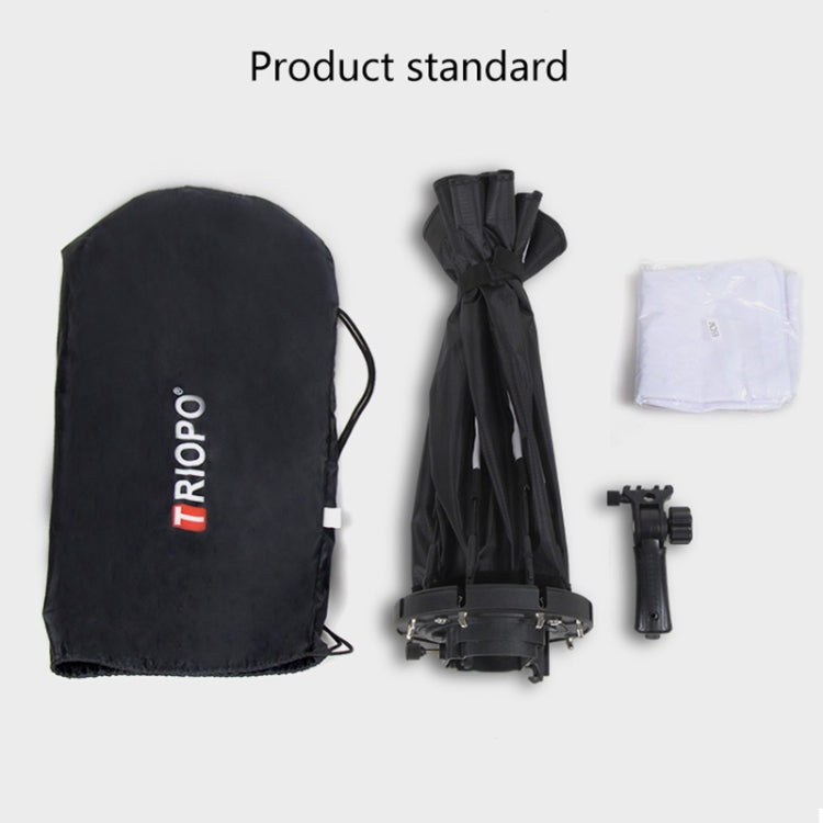 TRIOPO KS2-55 55cm Fast Loading Speedlite Flash Octagon Parabolic Softbox Diffuser, KS2-55
