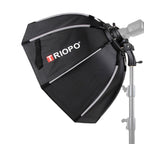 TRIOPO KS2-65 65cm Fast Loading Speedlite Flash Octagon Parabolic Softbox Diffuser, KS2-65