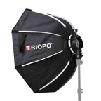 TRIOPO KX90 90cm Dome Speedlite Flash Octagon Parabolic Softbox Diffuser, KX90