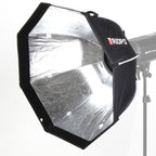 TRIOPO K2-120 120cm Speedlite Flash Octagon Parabolic Softbox Bowens Mount Diffuser, K2-120