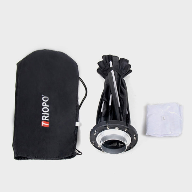 TRIOPO K2-120 120cm Speedlite Flash Octagon Parabolic Softbox Bowens Mount Diffuser, K2-120