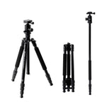 TRIOPO T258 Aluminum Alloy Tripod Monopod with D2 Ball Head, T258+D2