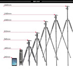 TRIOPO T258 Aluminum Alloy Tripod Monopod with D2 Ball Head, T258+D2