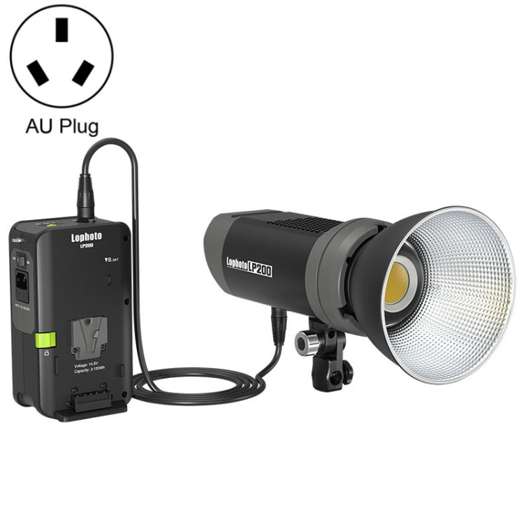 Lophoto LP-200 200W Continuous Light LED Studio Video Fill Light, LP-200