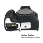For Canon EOS 200D / EOS 200D Mark II Soft Silicone Protective Case, For Canon EOS 200D, For Canon EOS 200D / EOS 200D Mark II