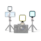 MJ88 Pocket 3000-7000K+RGB Full Color Beauty Fill Light Handheld Camera Photography Streamer LED Light with Remote Control, MJ88