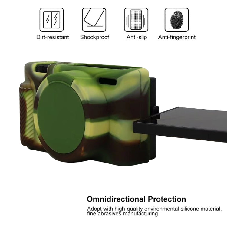 Soft Silicone Protective Case for Sony ZV-1, For Sony ZV-1