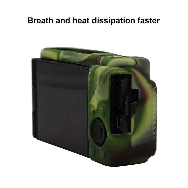 Soft Silicone Protective Case for Sony ZV-1, For Sony ZV-1