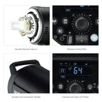 Godox DP600III Studio Flash Light 600Ws Bowens Mount Studio Speedlight, DP600III
