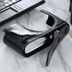 1/4 inch Thread PU Leather Camera Half Case Base for Leica Q2, For Leica Q2